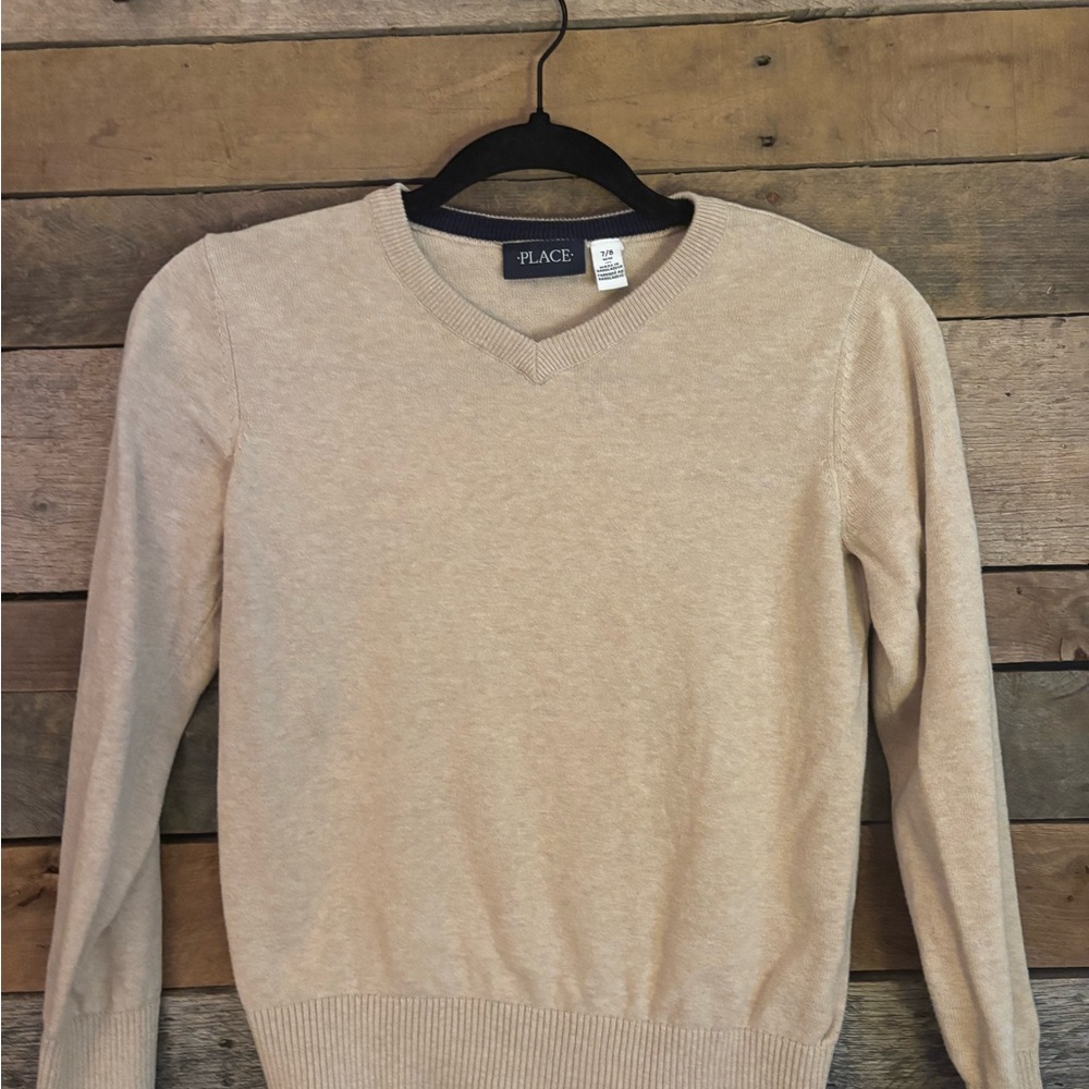 Children’s Place  Boys Cream Sweater